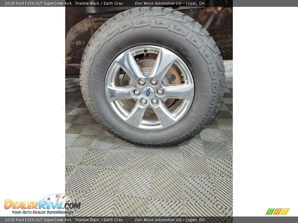 2018 Ford F150 XLT SuperCrew 4x4 Shadow Black / Earth Gray Photo #29