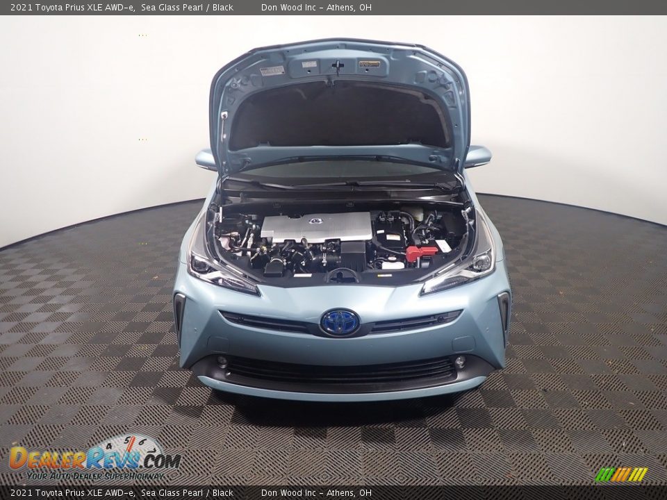 2021 Toyota Prius XLE AWD-e Sea Glass Pearl / Black Photo #7