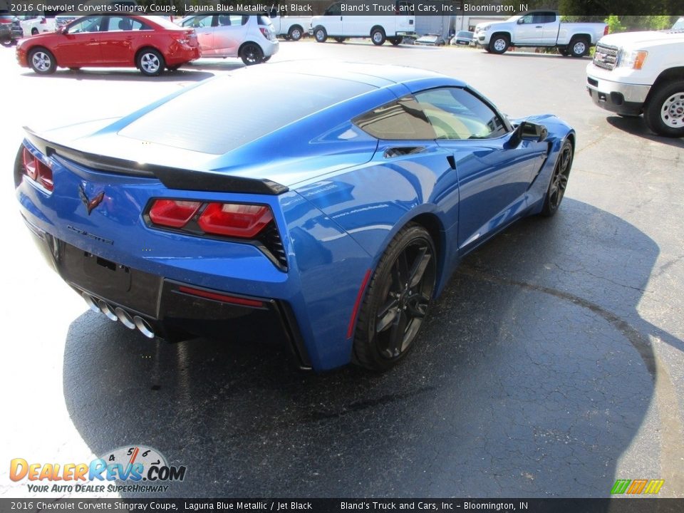 2016 Chevrolet Corvette Stingray Coupe Laguna Blue Metallic / Jet Black Photo #4