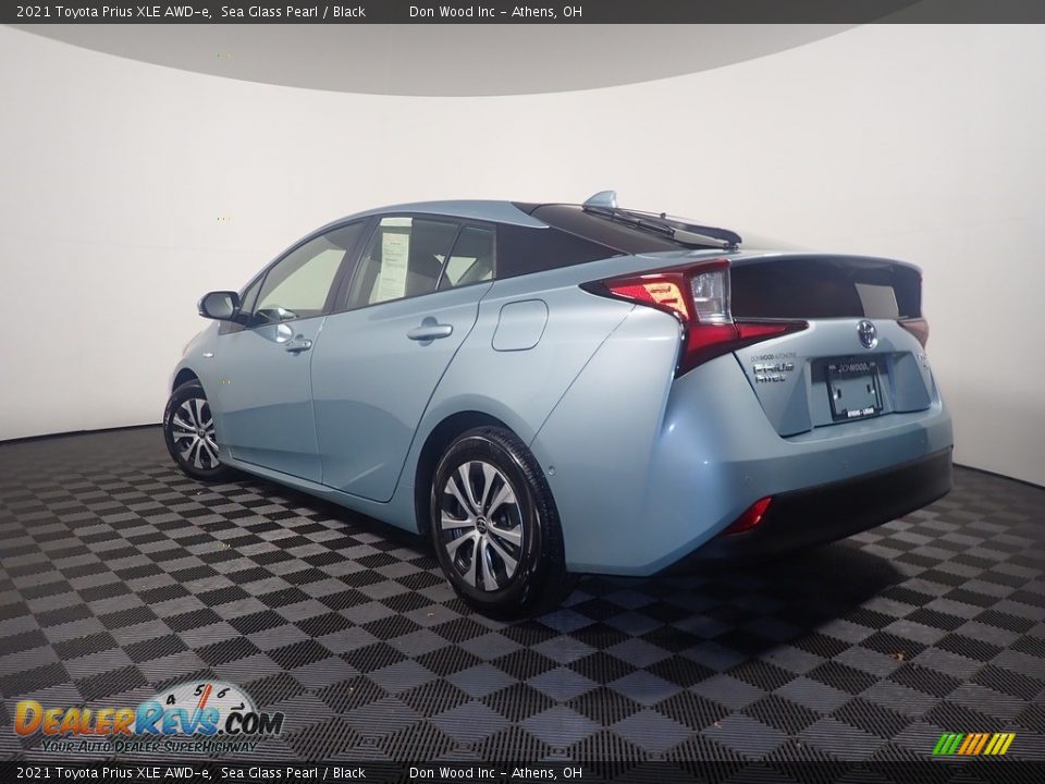 2021 Toyota Prius XLE AWD-e Sea Glass Pearl / Black Photo #12