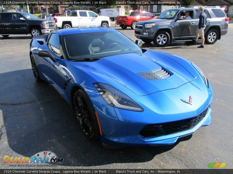 2016 Chevrolet Corvette Stingray Coupe Laguna Blue Metallic / Jet Black Photo #5