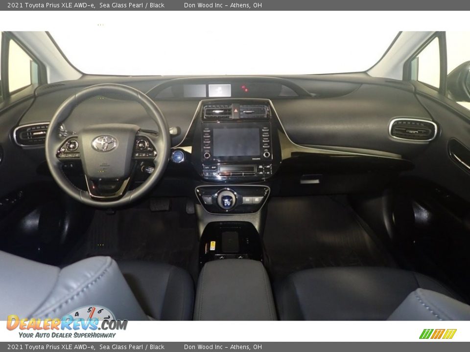 2021 Toyota Prius XLE AWD-e Sea Glass Pearl / Black Photo #25