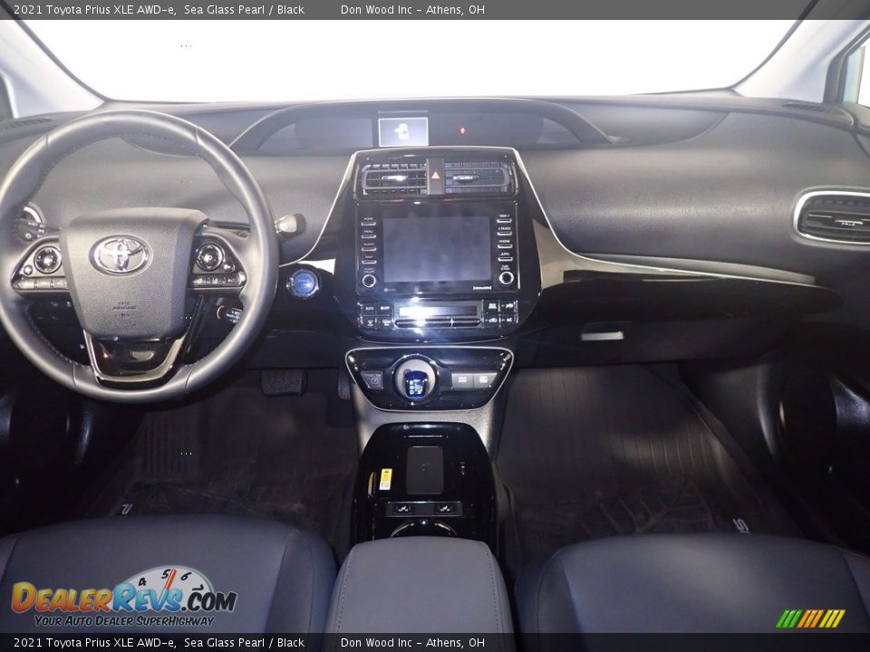 2021 Toyota Prius XLE AWD-e Sea Glass Pearl / Black Photo #26