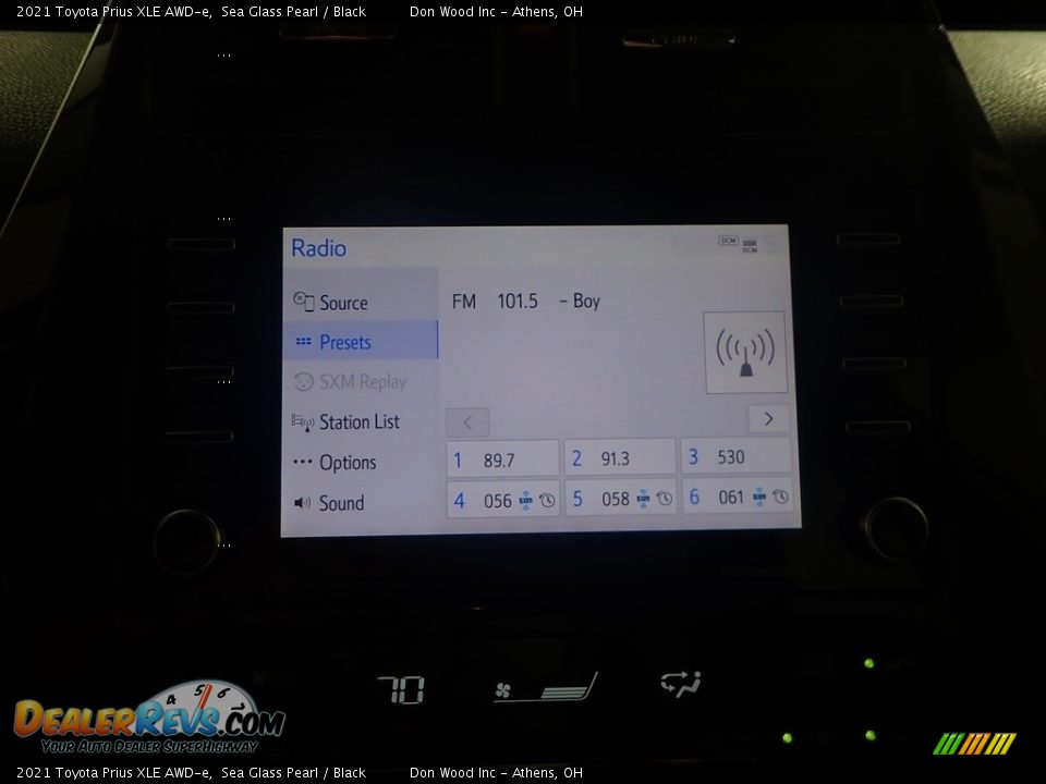 2021 Toyota Prius XLE AWD-e Sea Glass Pearl / Black Photo #27