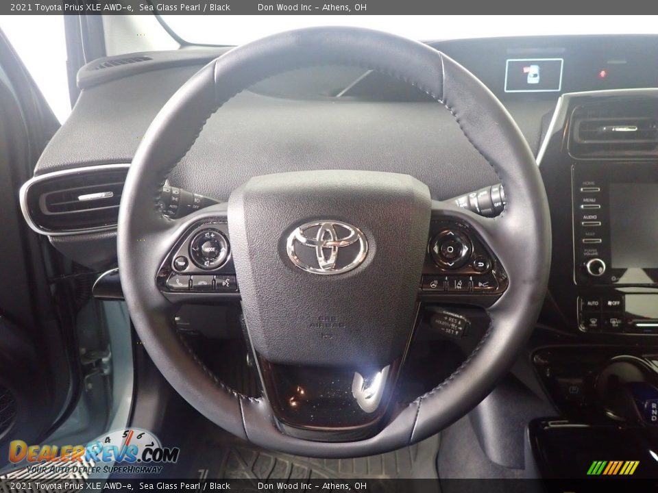 2021 Toyota Prius XLE AWD-e Sea Glass Pearl / Black Photo #28