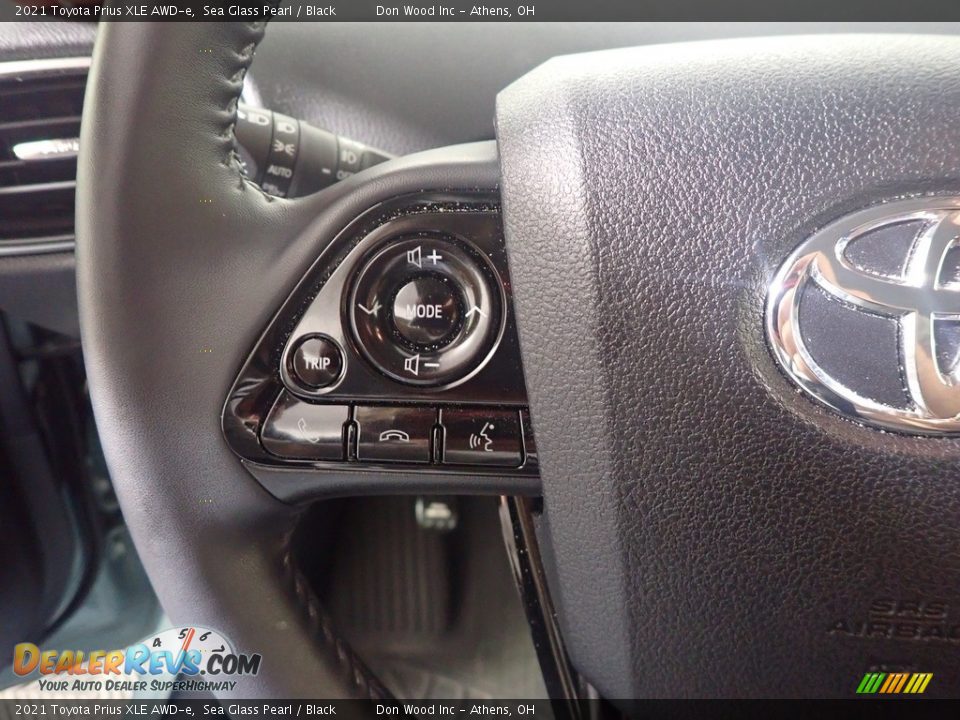 2021 Toyota Prius XLE AWD-e Sea Glass Pearl / Black Photo #30