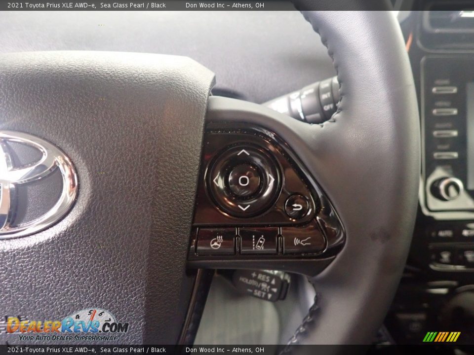 2021 Toyota Prius XLE AWD-e Sea Glass Pearl / Black Photo #31