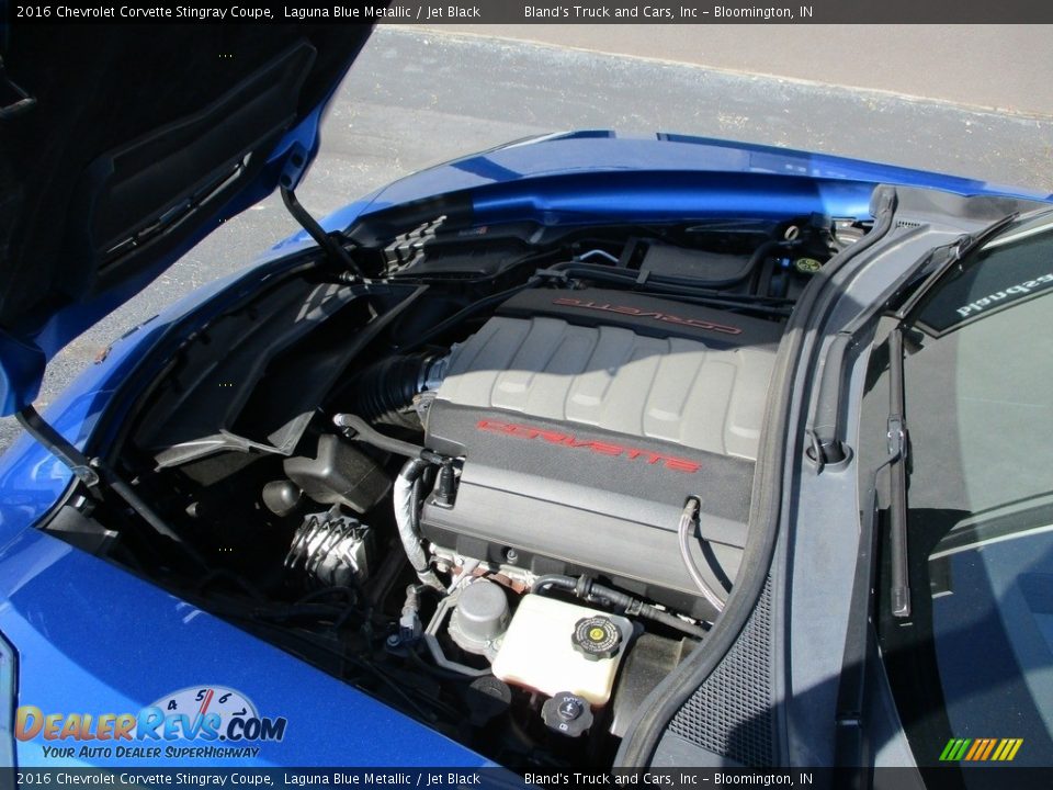 2016 Chevrolet Corvette Stingray Coupe Laguna Blue Metallic / Jet Black Photo #25