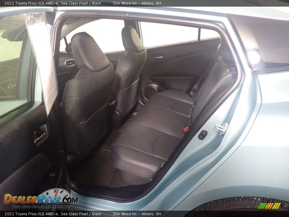 2021 Toyota Prius XLE AWD-e Sea Glass Pearl / Black Photo #36