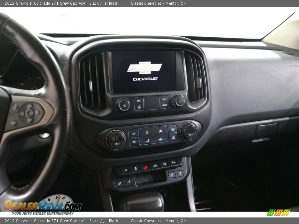 2019 Chevrolet Colorado Z71 Crew Cab 4x4 Black / Jet Black Photo #10