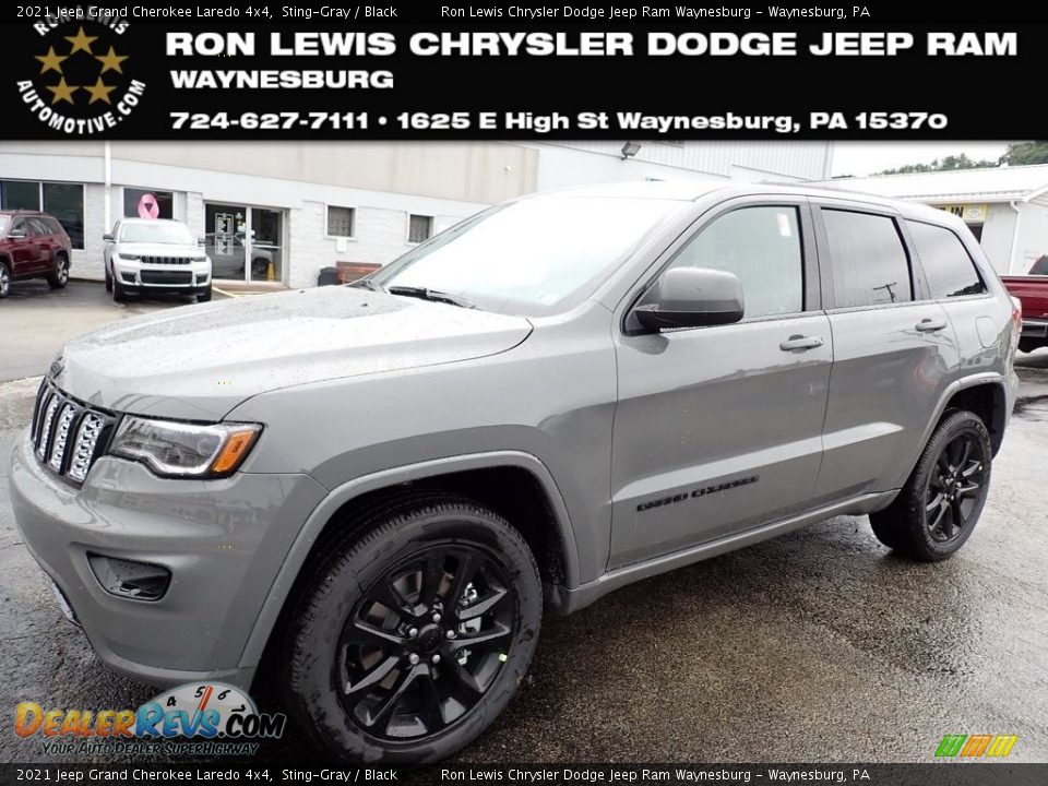 2021 Jeep Grand Cherokee Laredo 4x4 Sting-Gray / Black Photo #1