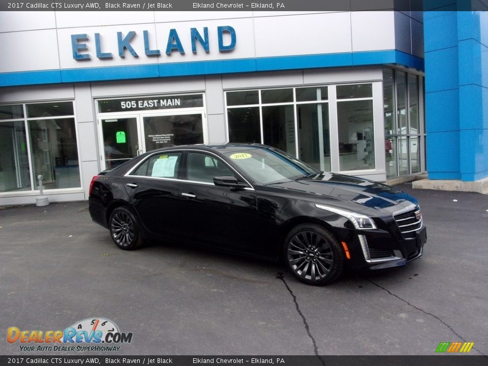 2017 Cadillac CTS Luxury AWD Black Raven / Jet Black Photo #1