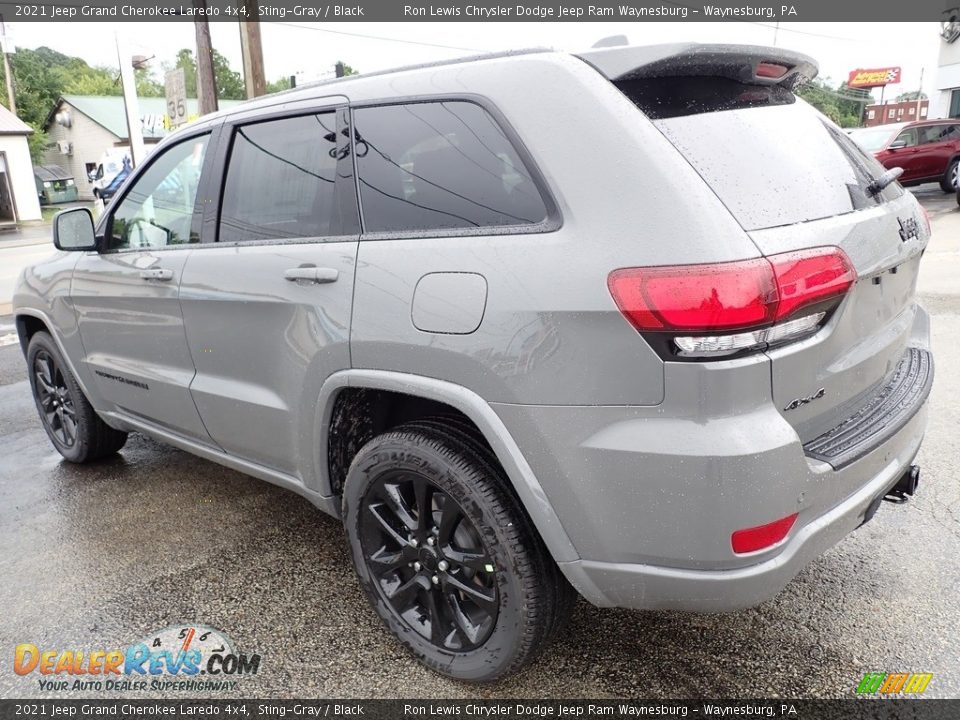 2021 Jeep Grand Cherokee Laredo 4x4 Sting-Gray / Black Photo #3