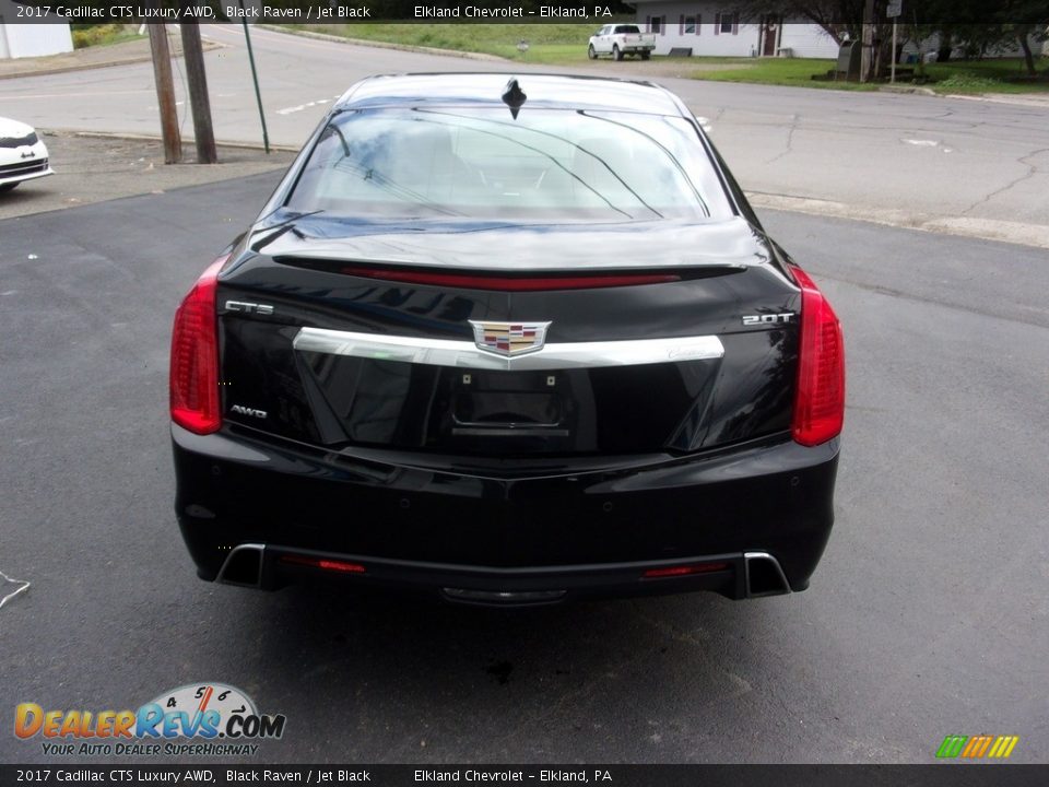 2017 Cadillac CTS Luxury AWD Black Raven / Jet Black Photo #4