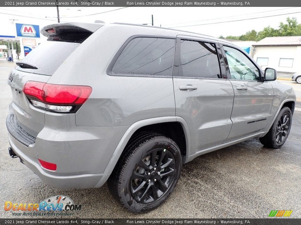 2021 Jeep Grand Cherokee Laredo 4x4 Sting-Gray / Black Photo #6