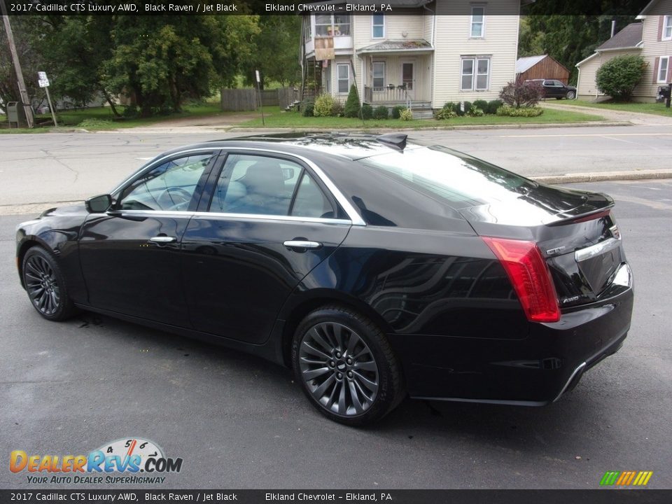 2017 Cadillac CTS Luxury AWD Black Raven / Jet Black Photo #5