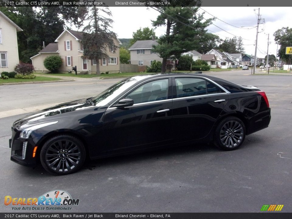 2017 Cadillac CTS Luxury AWD Black Raven / Jet Black Photo #6