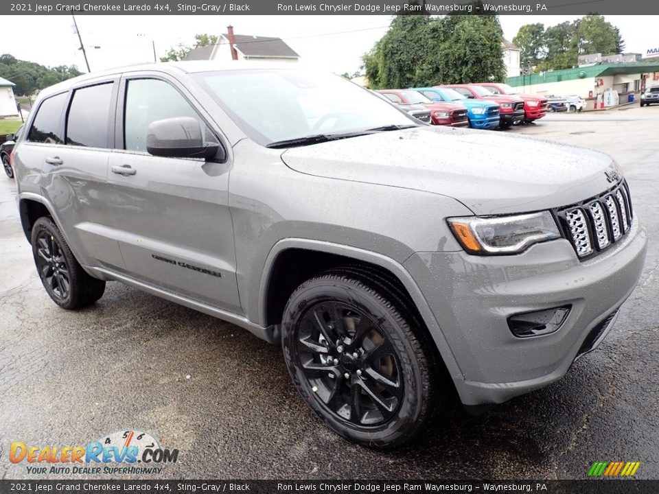 2021 Jeep Grand Cherokee Laredo 4x4 Sting-Gray / Black Photo #8