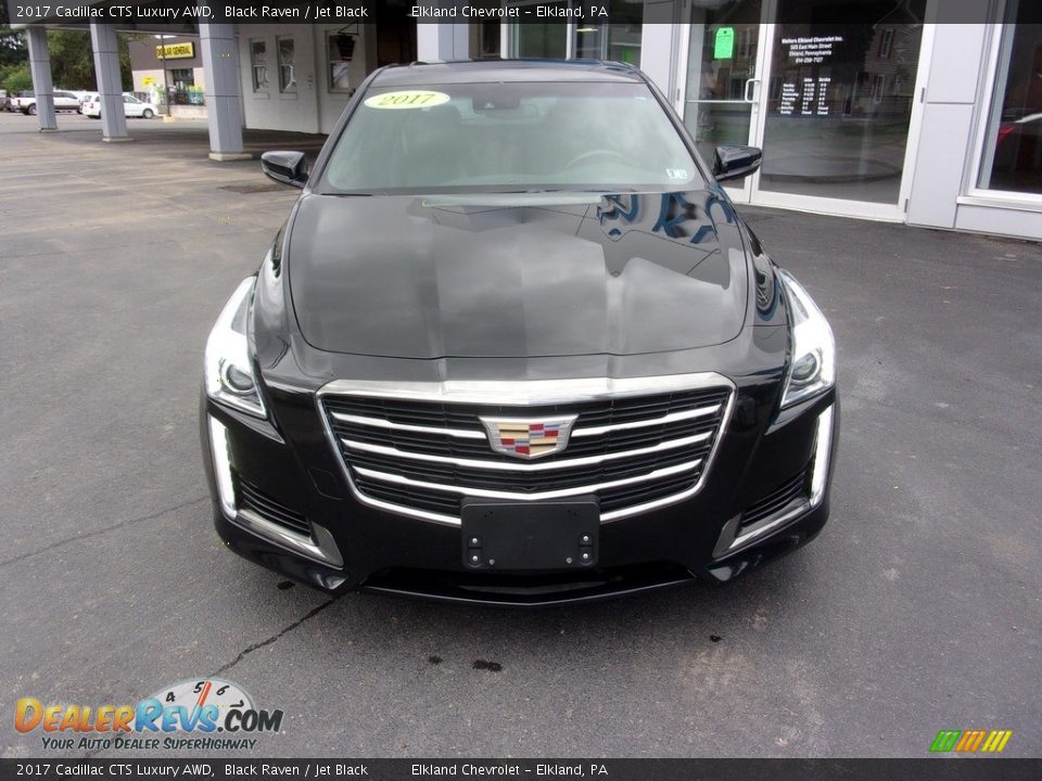 2017 Cadillac CTS Luxury AWD Black Raven / Jet Black Photo #8