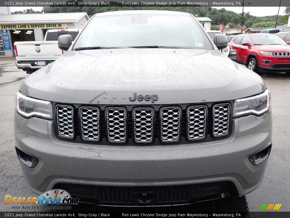 2021 Jeep Grand Cherokee Laredo 4x4 Sting-Gray / Black Photo #9