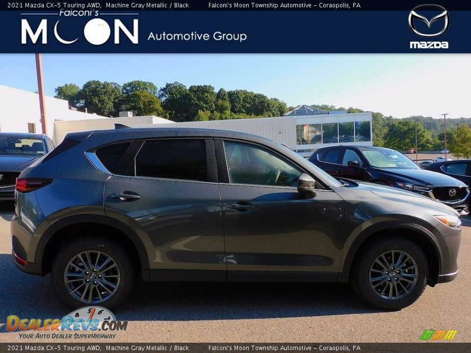 2021 Mazda CX-5 Touring AWD Machine Gray Metallic / Black Photo #1