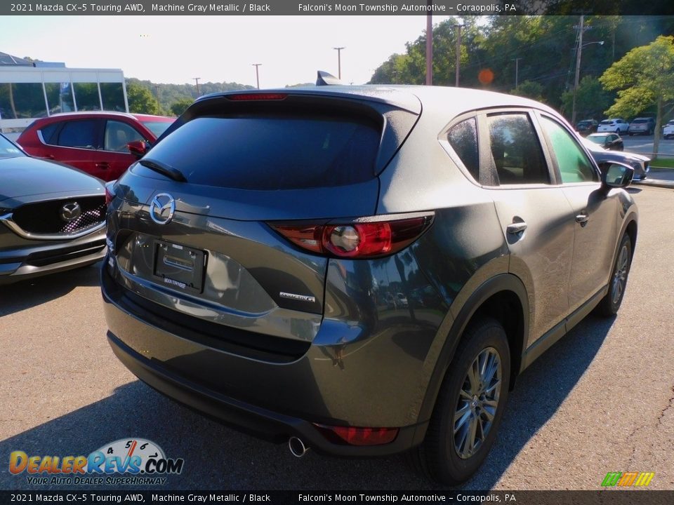 2021 Mazda CX-5 Touring AWD Machine Gray Metallic / Black Photo #2