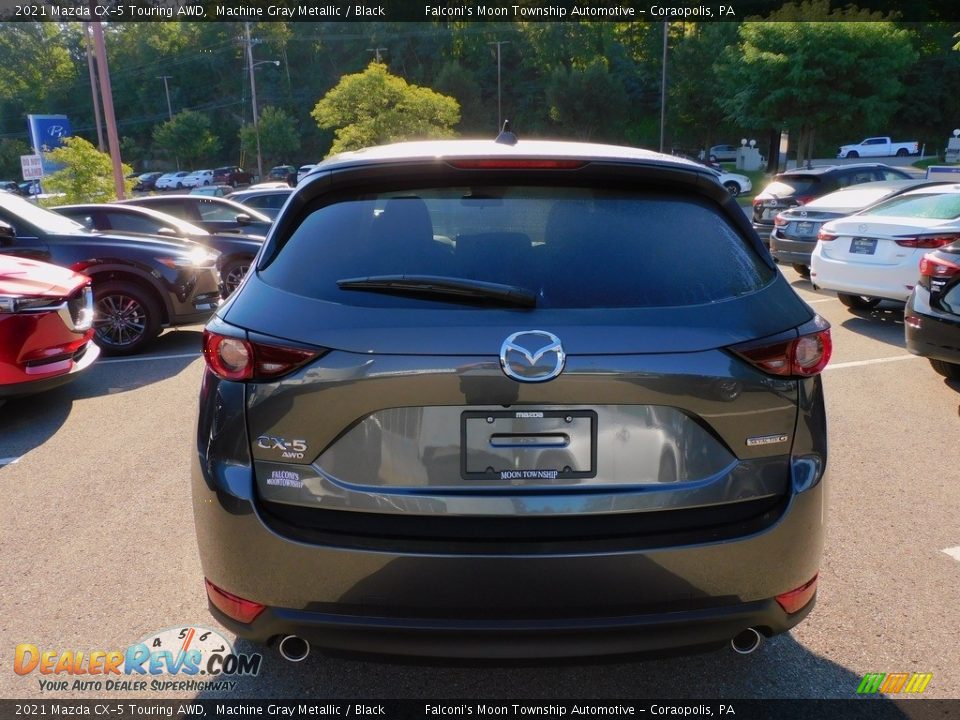 2021 Mazda CX-5 Touring AWD Machine Gray Metallic / Black Photo #3