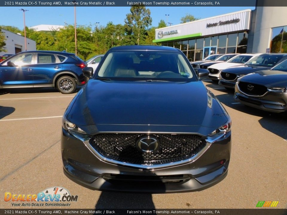 2021 Mazda CX-5 Touring AWD Machine Gray Metallic / Black Photo #8