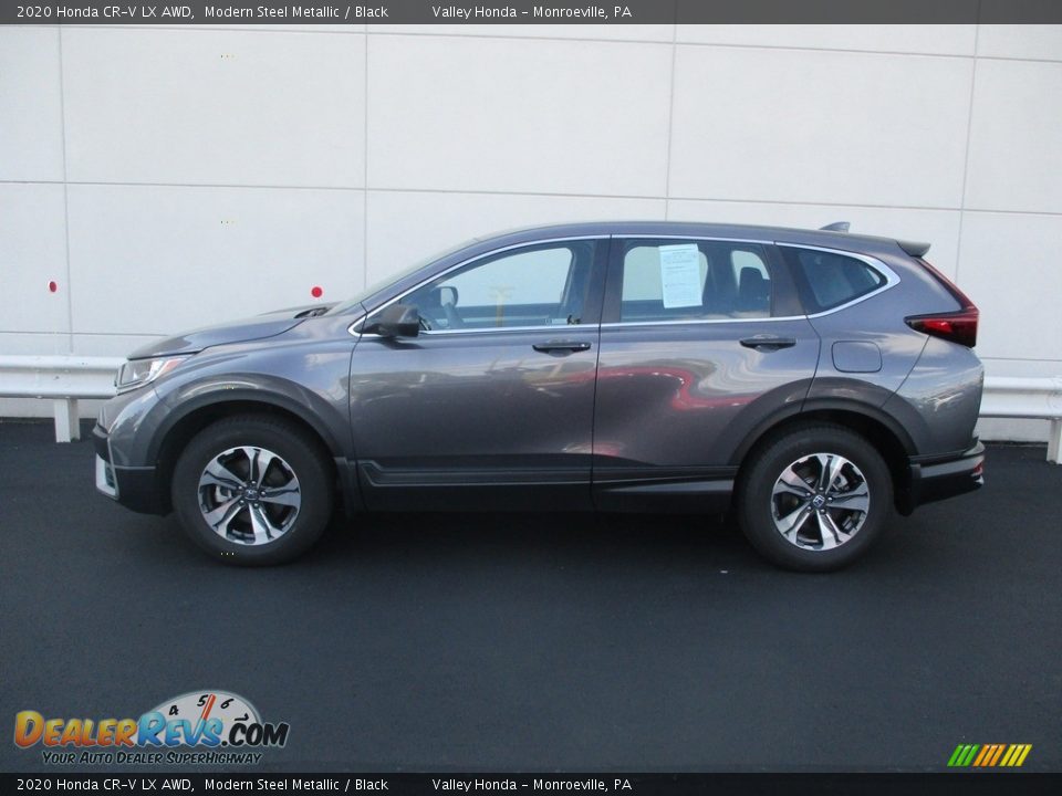 2020 Honda CR-V LX AWD Modern Steel Metallic / Black Photo #2