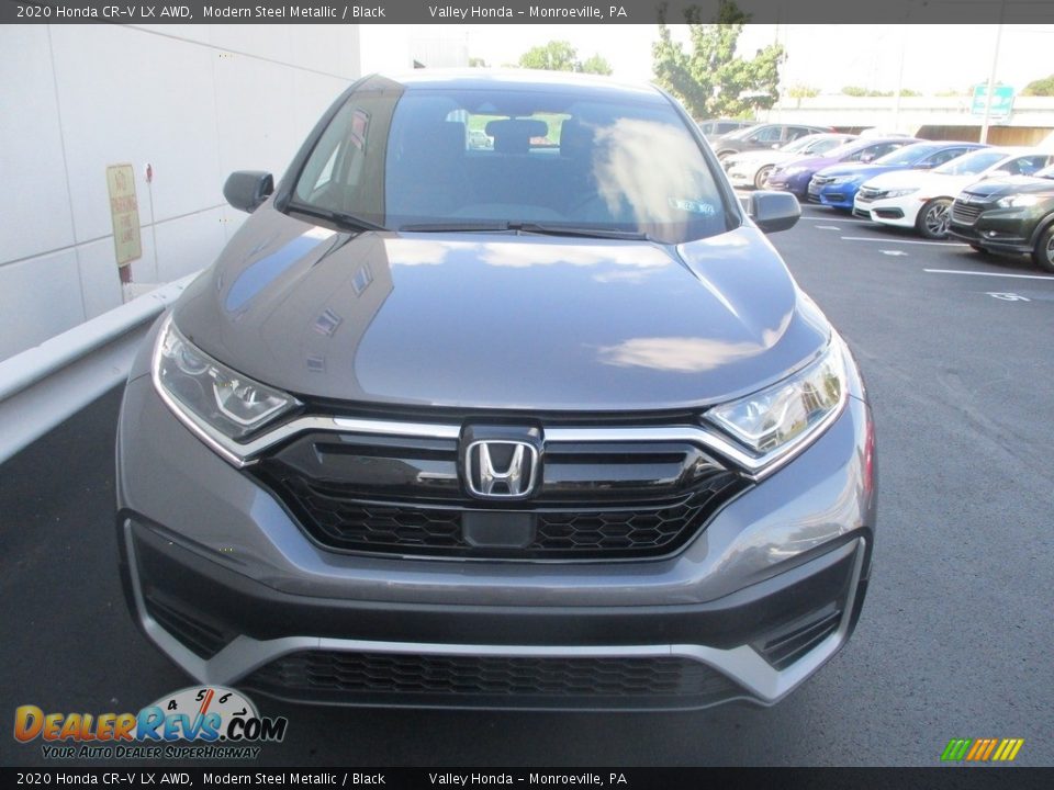 2020 Honda CR-V LX AWD Modern Steel Metallic / Black Photo #8