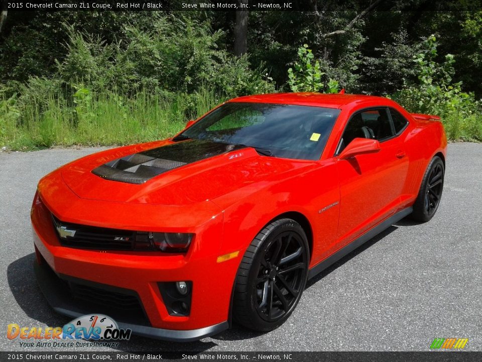 2015 Chevrolet Camaro ZL1 Coupe Red Hot / Black Photo #3