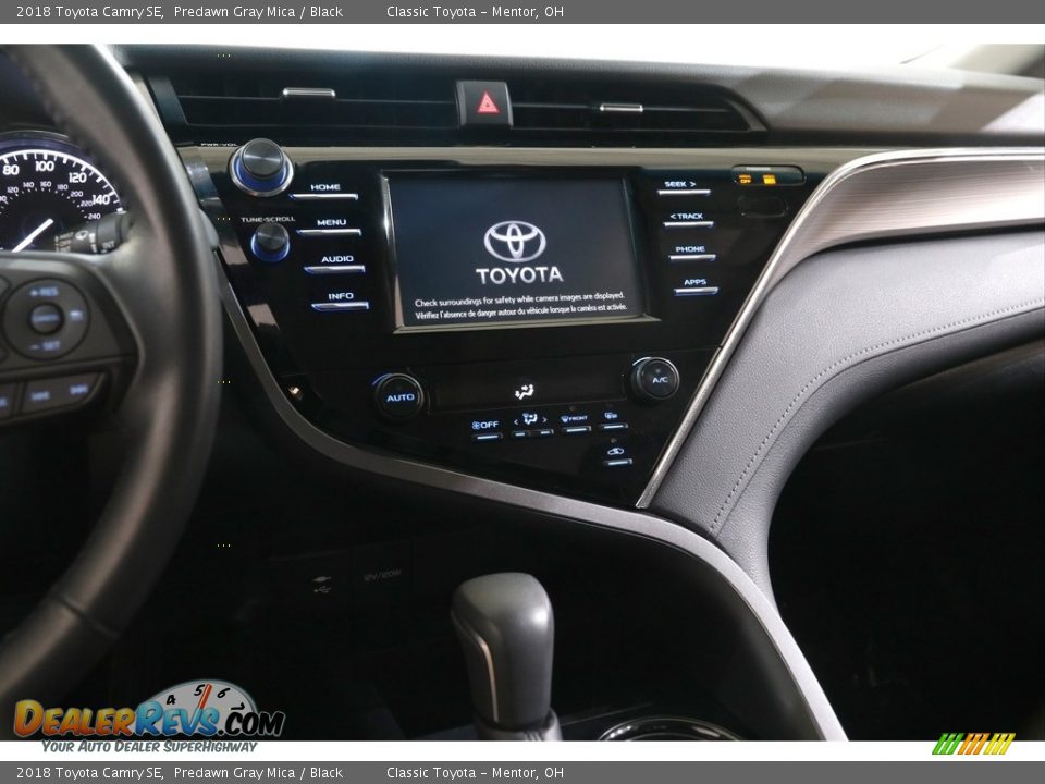 2018 Toyota Camry SE Predawn Gray Mica / Black Photo #9