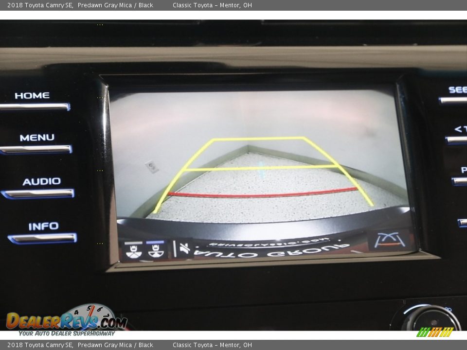 2018 Toyota Camry SE Predawn Gray Mica / Black Photo #11