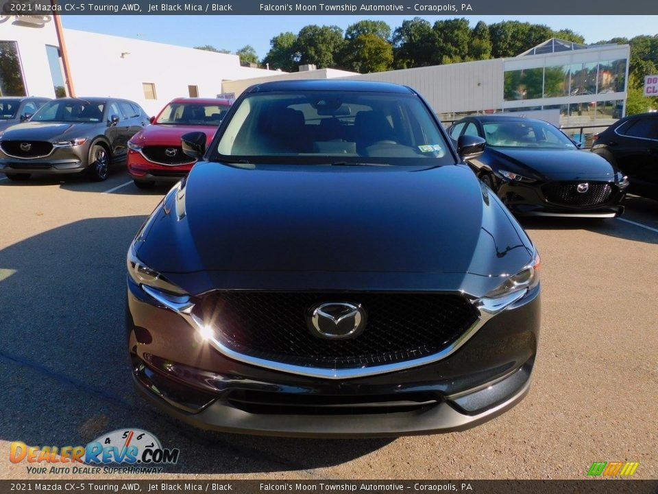 2021 Mazda CX-5 Touring AWD Jet Black Mica / Black Photo #8