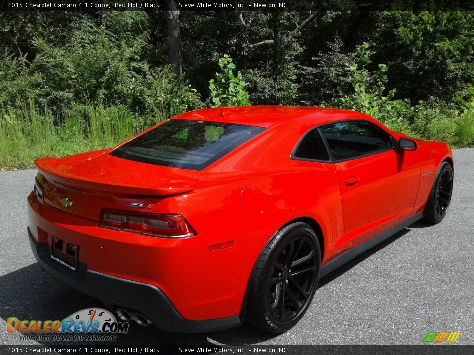 2015 Chevrolet Camaro ZL1 Coupe Red Hot / Black Photo #8