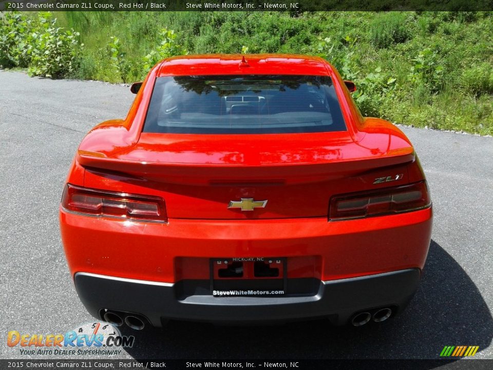 2015 Chevrolet Camaro ZL1 Coupe Red Hot / Black Photo #9