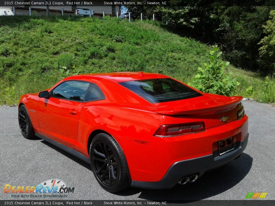 2015 Chevrolet Camaro ZL1 Coupe Red Hot / Black Photo #10