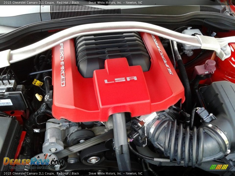 2015 Chevrolet Camaro ZL1 Coupe 6.2 Liter Supercharged OHV 16-Valve V8 Engine Photo #11