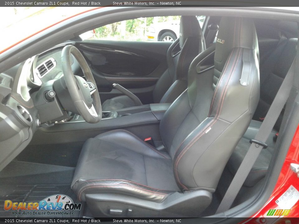 Front Seat of 2015 Chevrolet Camaro ZL1 Coupe Photo #12