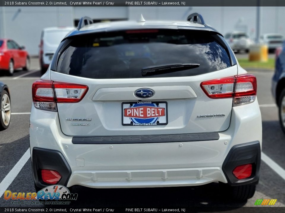 2018 Subaru Crosstrek 2.0i Limited Crystal White Pearl / Gray Photo #4