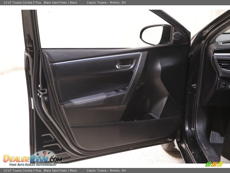 2016 Toyota Corolla S Plus Black Sand Pearl / Black Photo #4