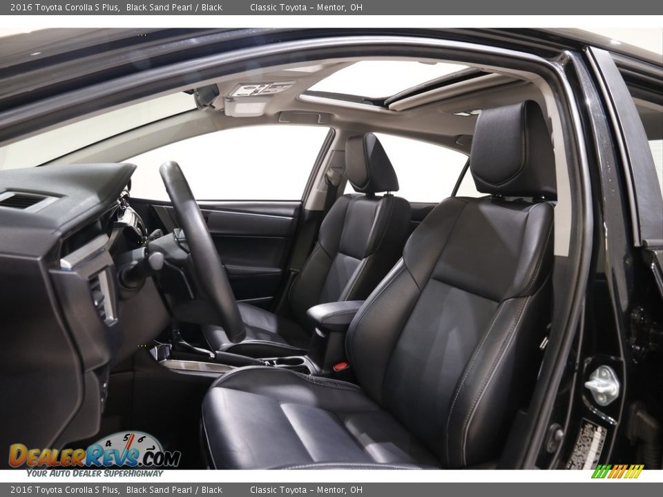 2016 Toyota Corolla S Plus Black Sand Pearl / Black Photo #5