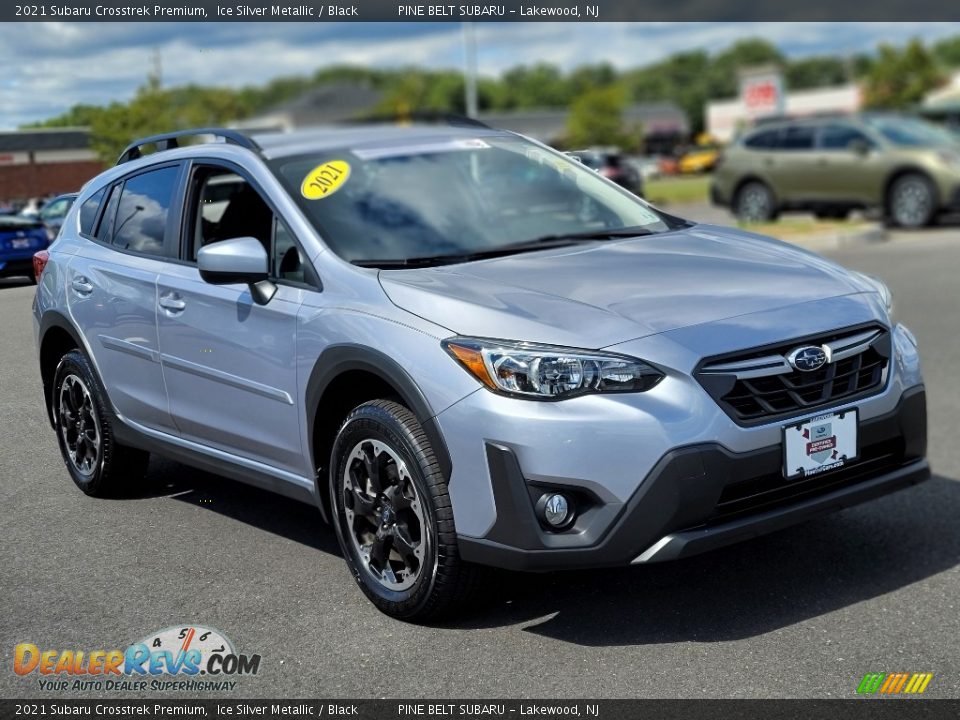 2021 Subaru Crosstrek Premium Ice Silver Metallic / Black Photo #12