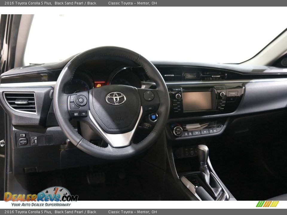 2016 Toyota Corolla S Plus Black Sand Pearl / Black Photo #6