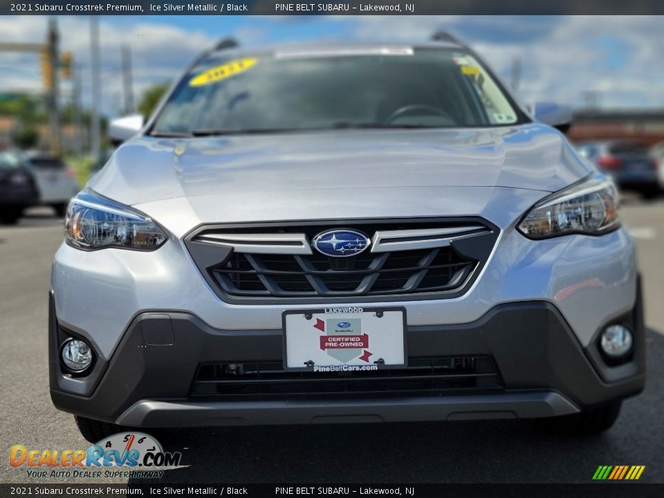 2021 Subaru Crosstrek Premium Ice Silver Metallic / Black Photo #13