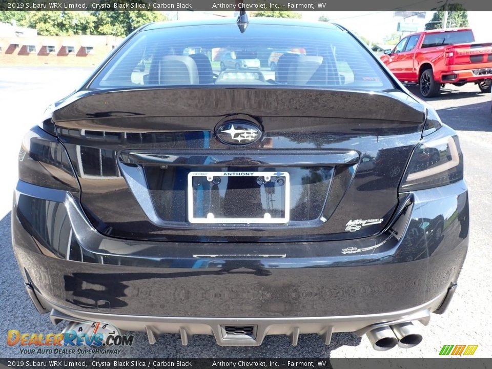 2019 Subaru WRX Limited Crystal Black Silica / Carbon Black Photo #4