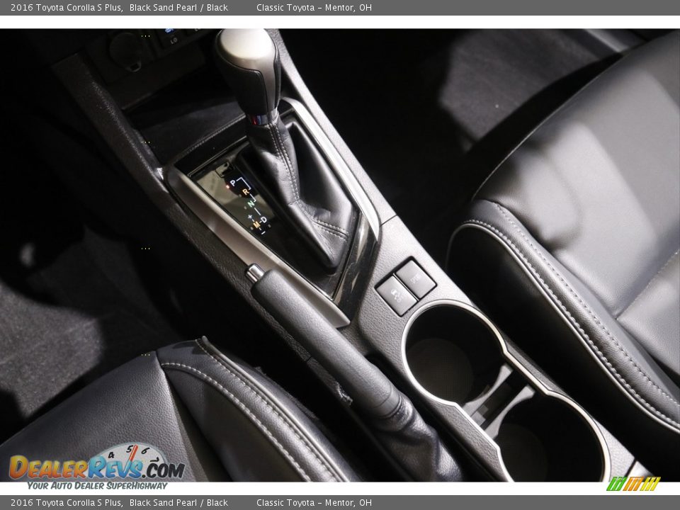 2016 Toyota Corolla S Plus Black Sand Pearl / Black Photo #13