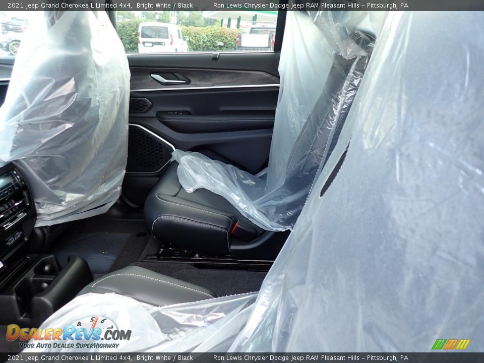 2021 Jeep Grand Cherokee L Limited 4x4 Bright White / Black Photo #12