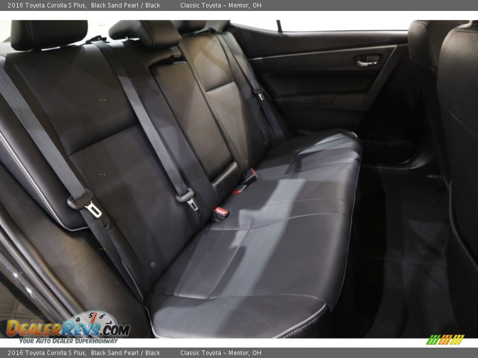 2016 Toyota Corolla S Plus Black Sand Pearl / Black Photo #16