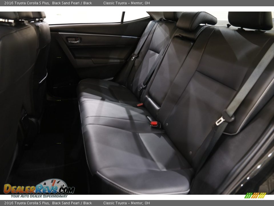 2016 Toyota Corolla S Plus Black Sand Pearl / Black Photo #17